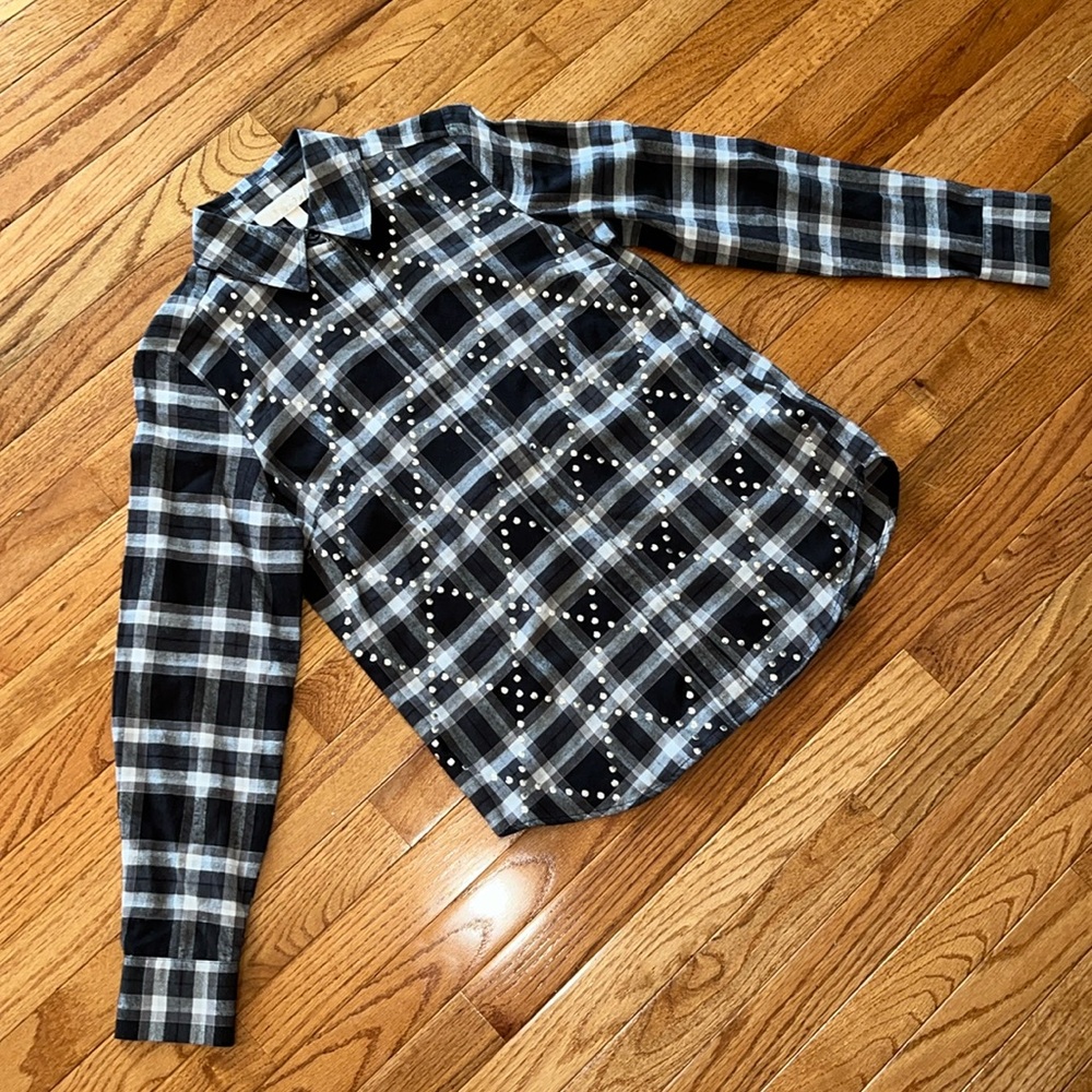 MICHAEL KORS BUTTON DOWN LONG SLEEVE